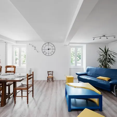 Le Verdier - Charmante Maison Pour 10 Avec Jardin Peschadoires